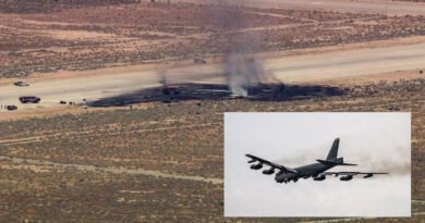 US Air Force B 52 bomber