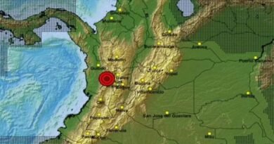 earthquake jolts Colombia